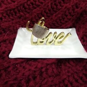 2/$30 Statement Ring Sterling Silver